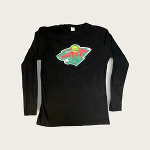 Minnesota Wild Hockey Long Sleeve Tee L